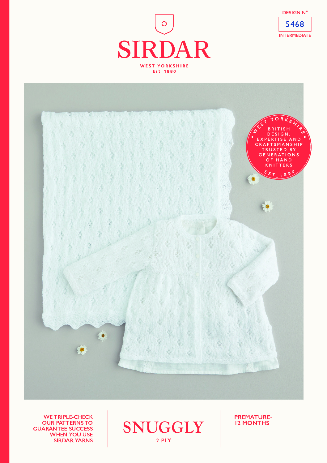 Shawl & Matinee Jacket in Snuggly 2ply (5468)