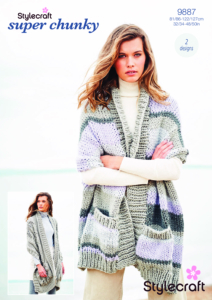 Stylecraft Shawls in Special XL/Special XL Tweed 9887