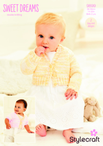 Stylecraft Cardigans in Sweet Dreams DK 9899