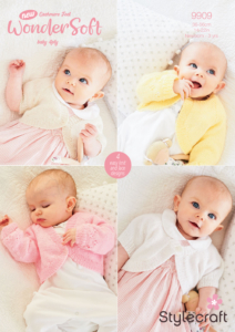 Stylecraft Cardigans in Wondersoft 4ply 9909