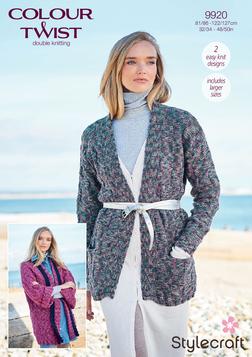 Stylecraft Jackets in Colour Twist/Life DK 9920