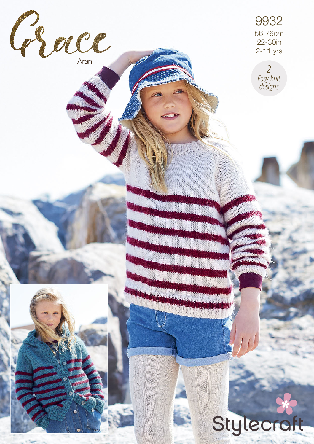 Stylecraft Sweater & Hoodie in Grace Aran 9932