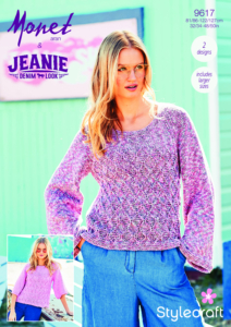 Stylecraft Sweaters in Monet Aran 9617