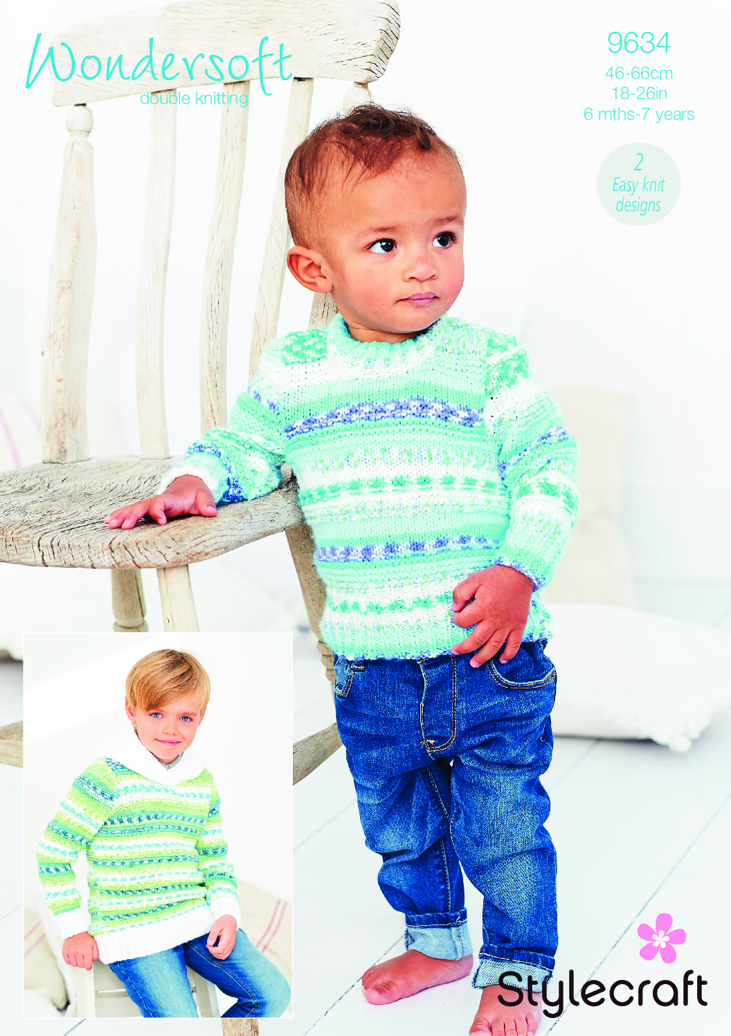 Stylecraft Sweater & Hoodie in Wondersoft DK 9634