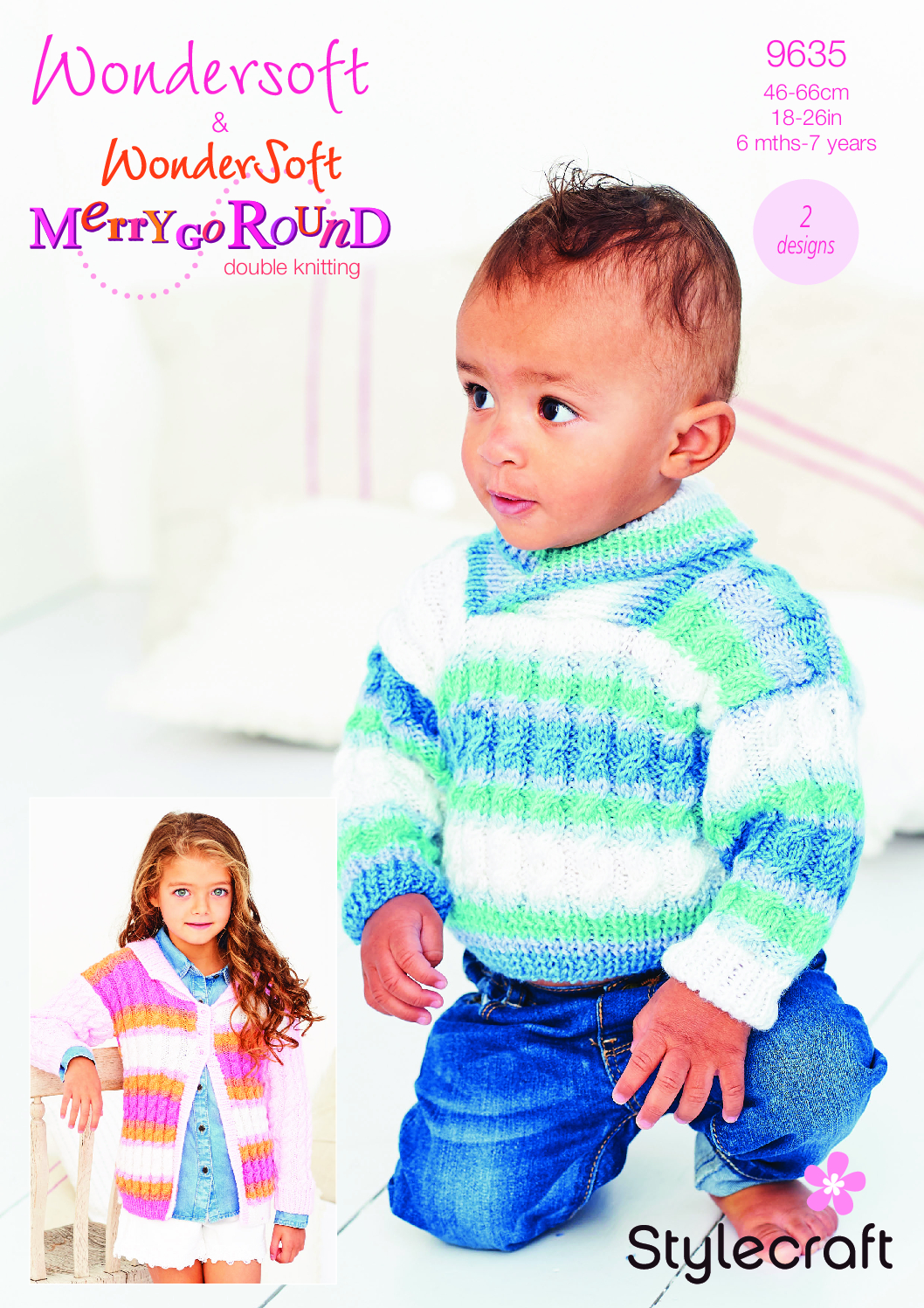 Stylecraft Sweater & Cardigan in Wondersoft DK 9635