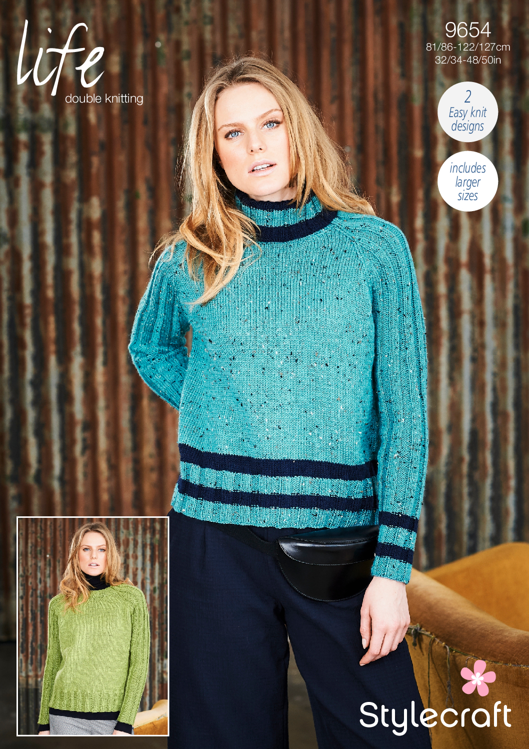 Stylecraft Sweaters in Life DK 9654