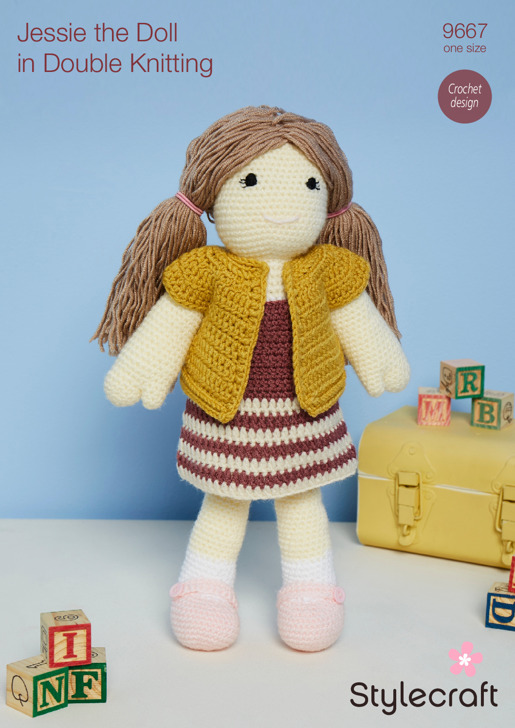 Stylecraft Crochet Jessie the Doll in DK 9667