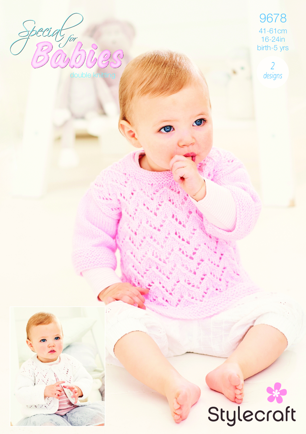 Stylecraft Cardigan & Sweater in Special for Babies DK 9678