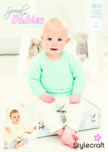 Stylecraft Cardigan & Sweater in Special for Babies DK 9679