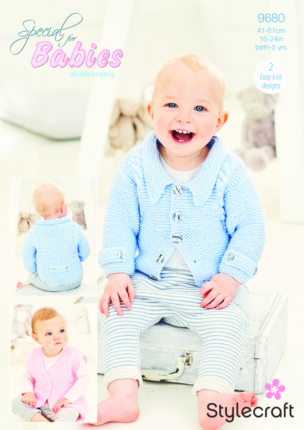 Stylecraft Jacket & Waistcoat in Special for Babies DK 9680