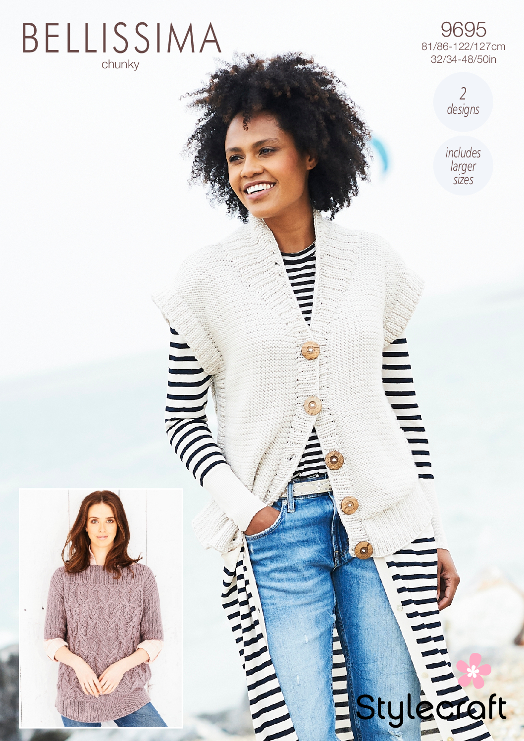 Stylecraft Jacket & Sweater in Bellissima Chunky 9695