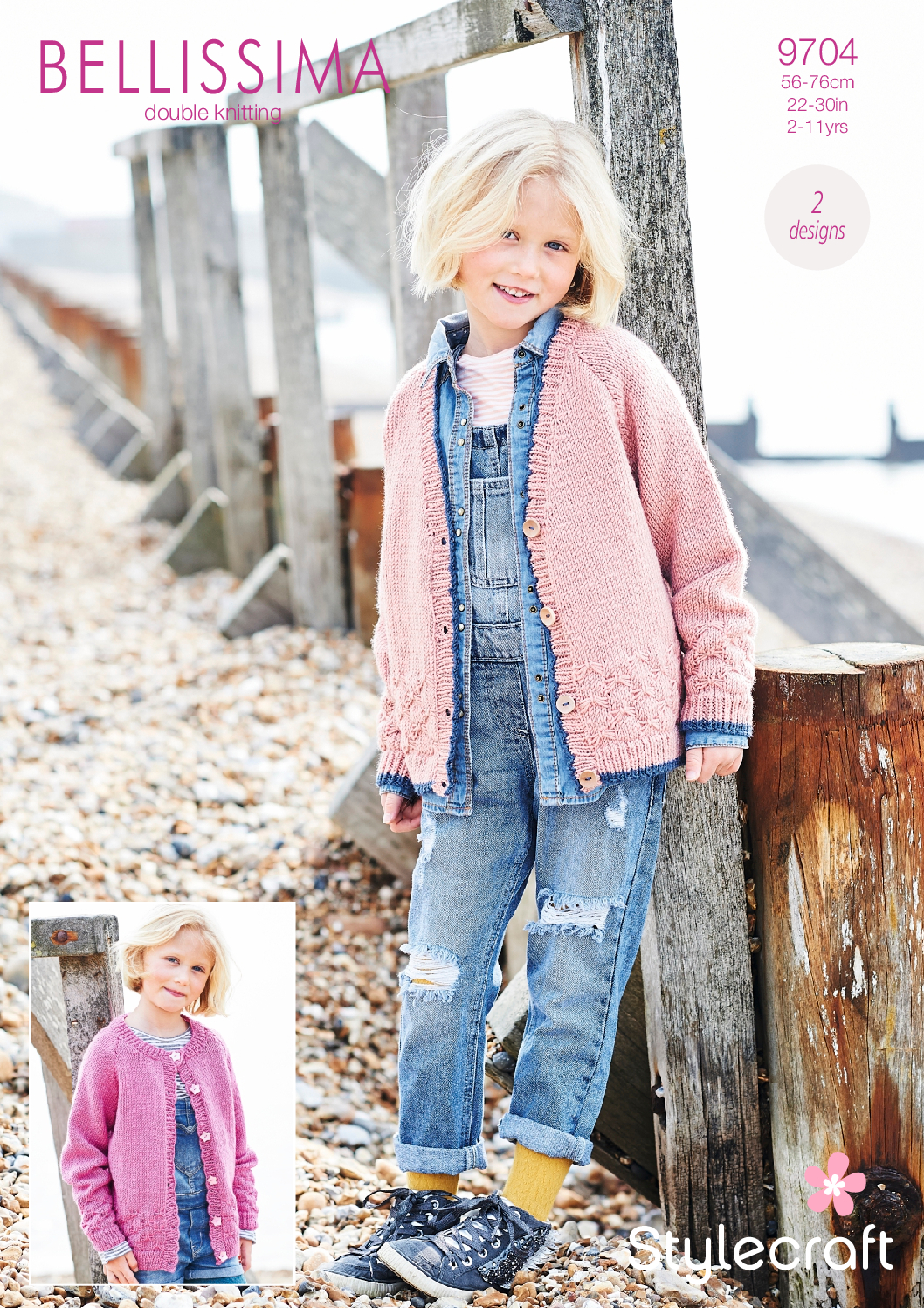 Stylecraft Cardigans in Bellissima DK 9704