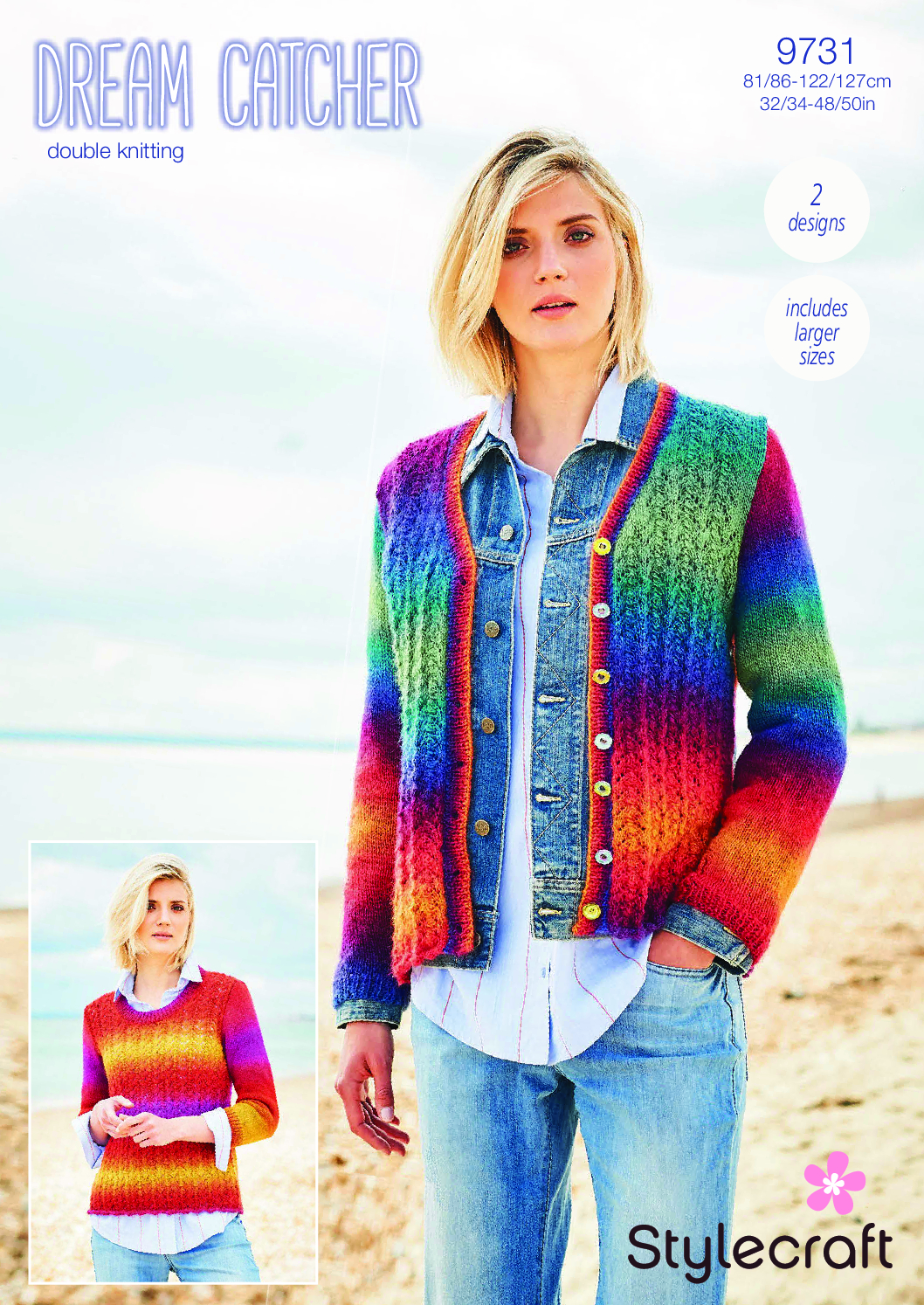 Stylecraft Jumper & Cardigan in Dream Catcher DK 9731