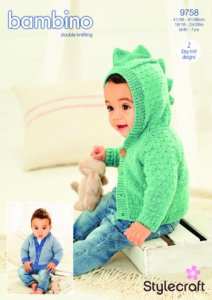 Stylecraft Jackets in Bambino DK 9758