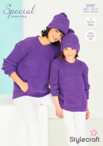 Stylecraft Ladies & Girls Sweaters & Hats in Special DK 9767