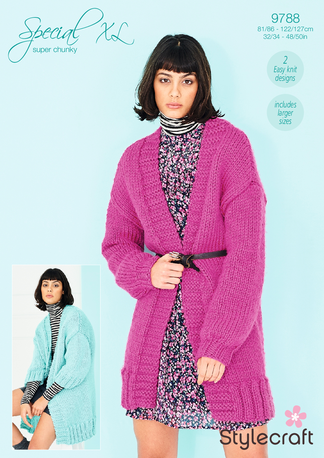 Stylecraft Cardigans in Special XL 9788