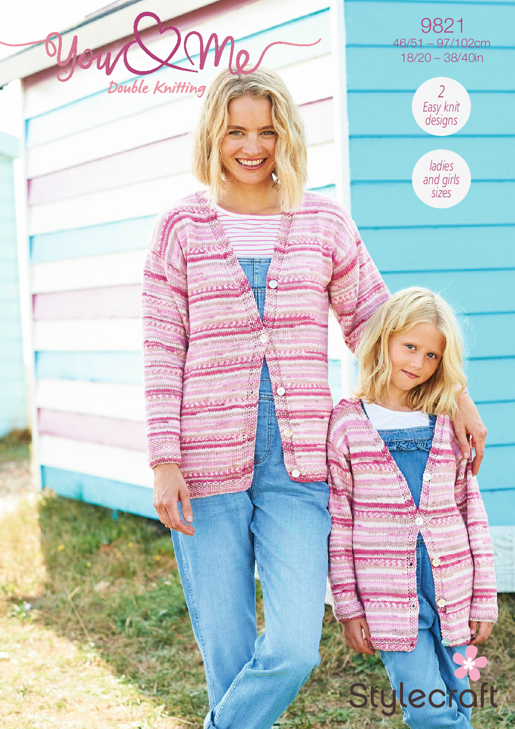 Stylecraft Sweater & Cardigan in You & Me DK 9821