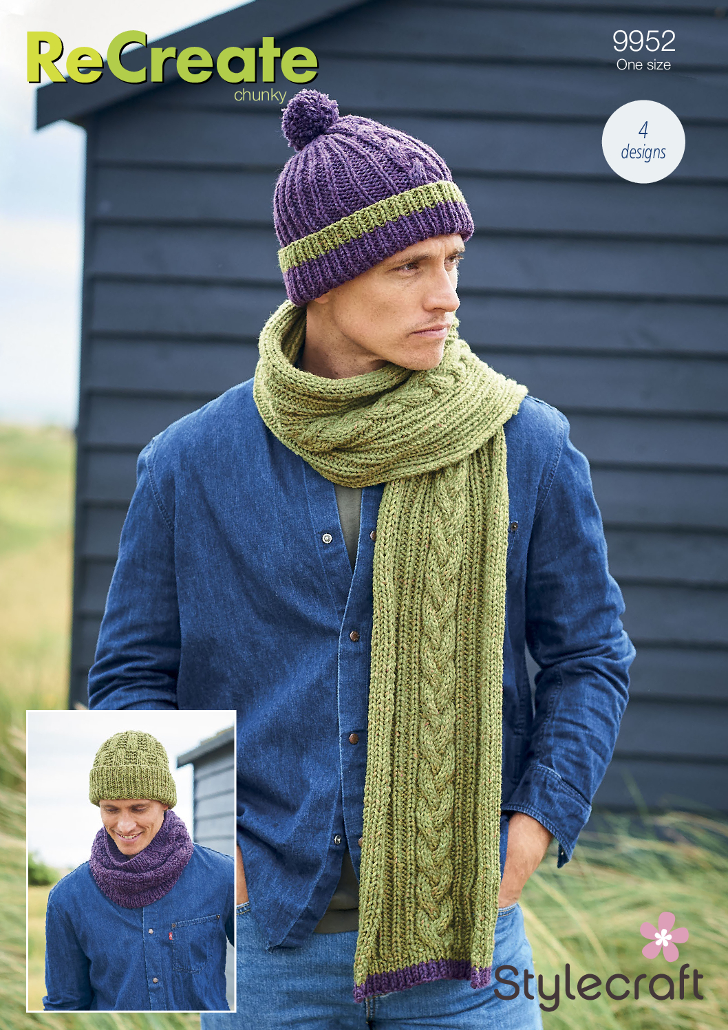 Stylecraft Accessories in ReCreate Chunky 9952