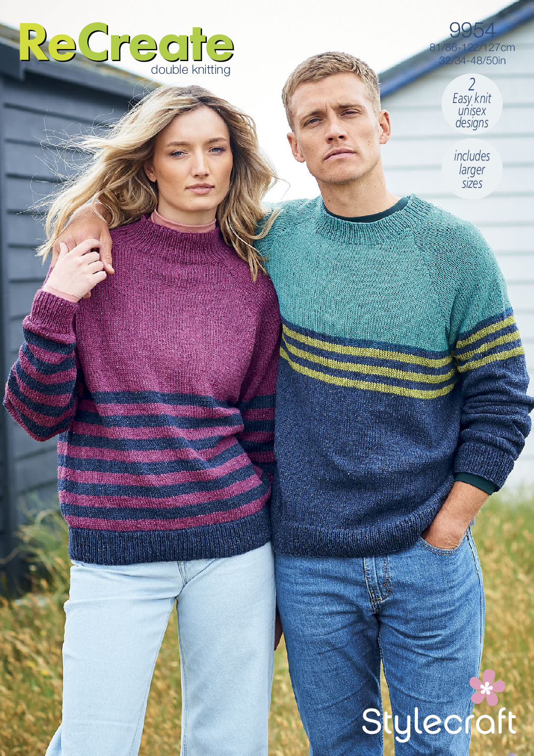 Stylecraft Sweaters in ReCreate DK 9954