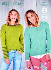Stylecraft Sweaters in Bellissima DK 9580