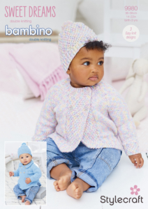 Stylecraft Jackets & Hats in Sweet Dreams DK & Bambino DK 9980