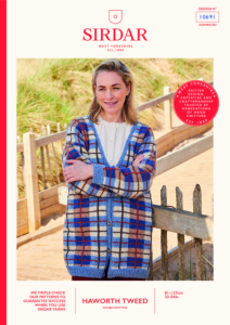 Country Mile Cardigan in Sirdar Haworth Tweed DK (10691)