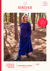 Shoreline Sweater in Sirdar Haworth Tweed DK (10692)