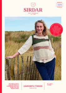 Field Guide Vest in Sirdar Haworth Tweed DK (10695)