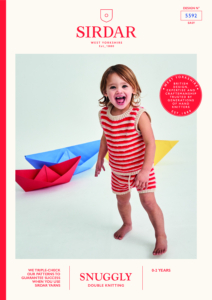 Coastline Short Set in Sirdar Snuggly DK (5592)