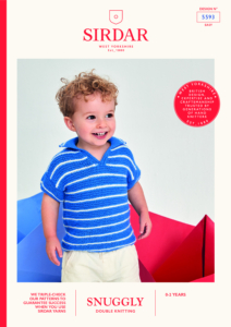 Mariner Polo in Sirdar Snuggly DK (5593)