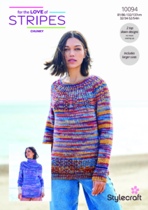 Stylecraft Sweaters in For The Love of Stripes Chunky 10094