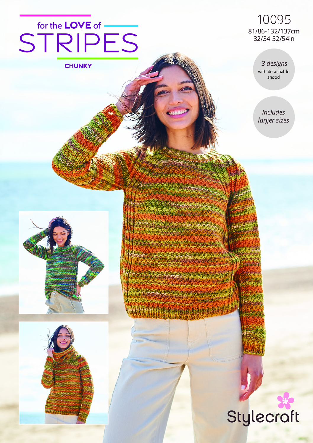 Stylecraft Sweaters in For The Love of Stripes Chunky 10095