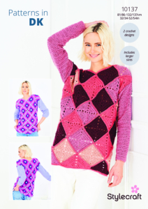 Stylecraft Crochet Sweaters in Special DK 10137