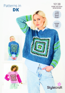 Stylecraft Crochet Sweaters in Special DK 10138