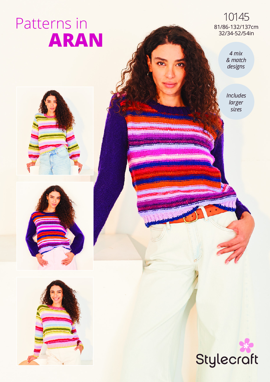 Stylecraft Sweaters in Special/Grace/ReLove Aran 10145