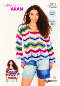 Stylecraft Crochet Sweaters in Special/Grace/ReLove Aran 10146