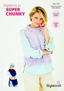 Stylecraft Tank Tops in Grace & Serene Aran 10173