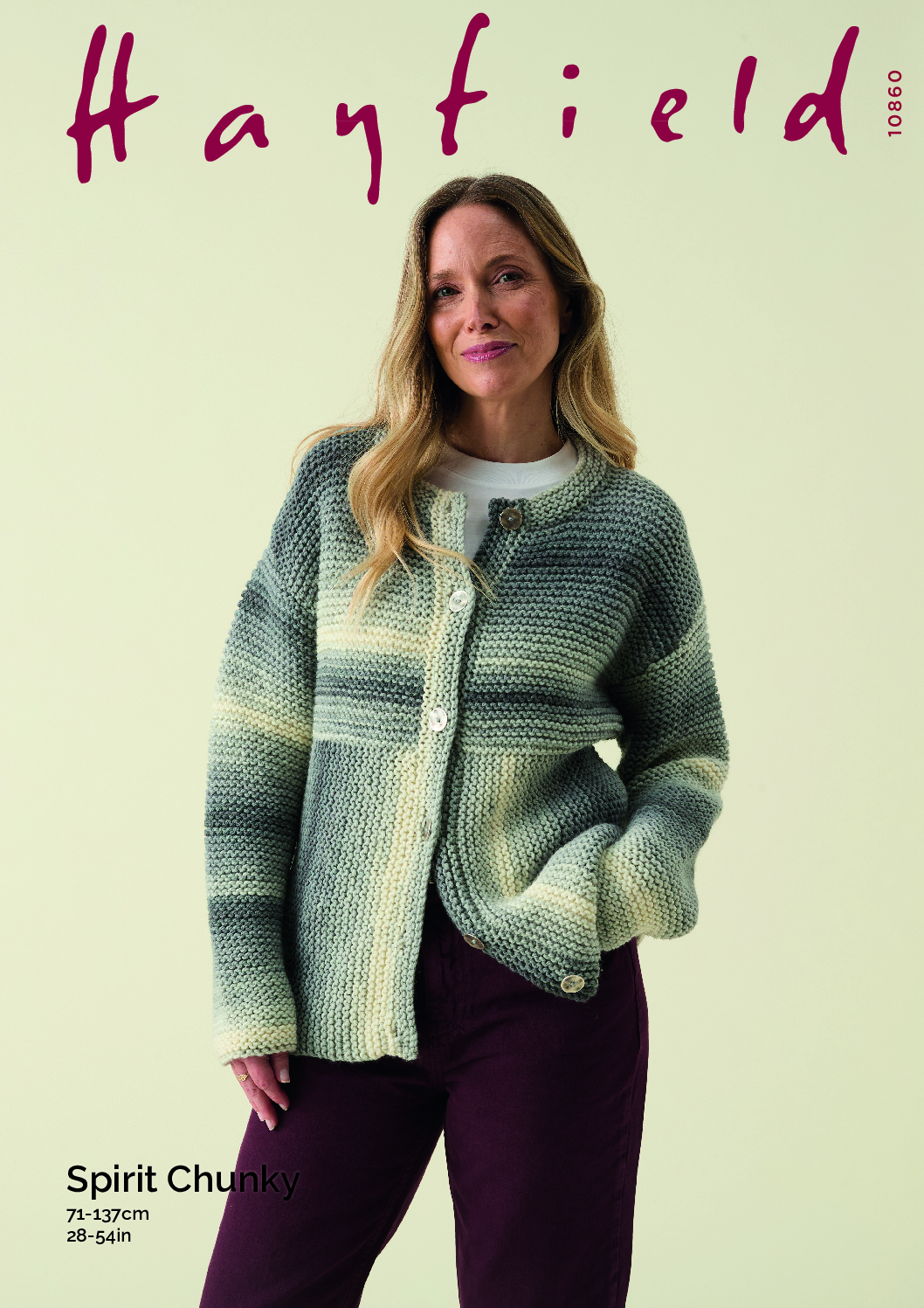 Two Direction Cardigan in Hayfield Spirit Chunky (10860)