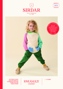 Hygge Hoodie in Sirdar Snuggly Chunky (2633)