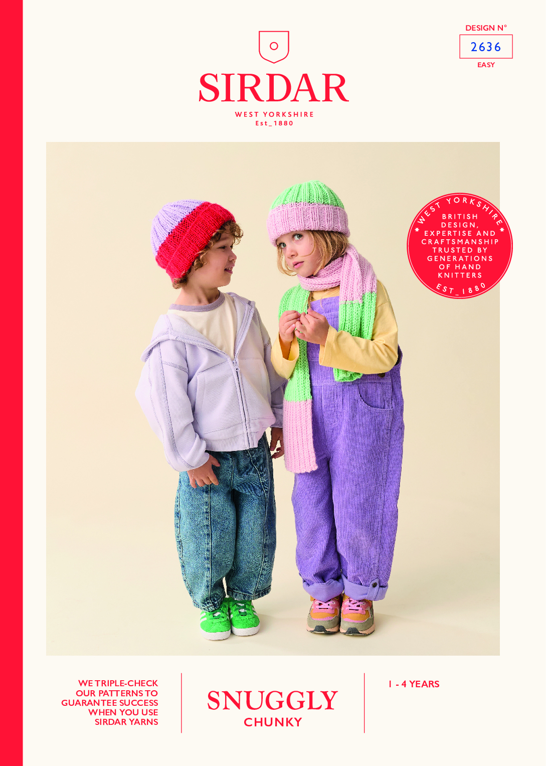 Tak! Hat & Scarf Set in Sirdar Snuggly Chunky (2636)