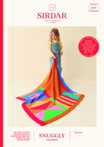 Scandi Shapes Blanket in Sirdar Snuggly Chunky (2641)