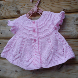 Baby Outfit 0-6 months - Pink & White