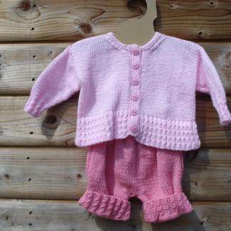Baby Outfit 0-6 months - Pink
