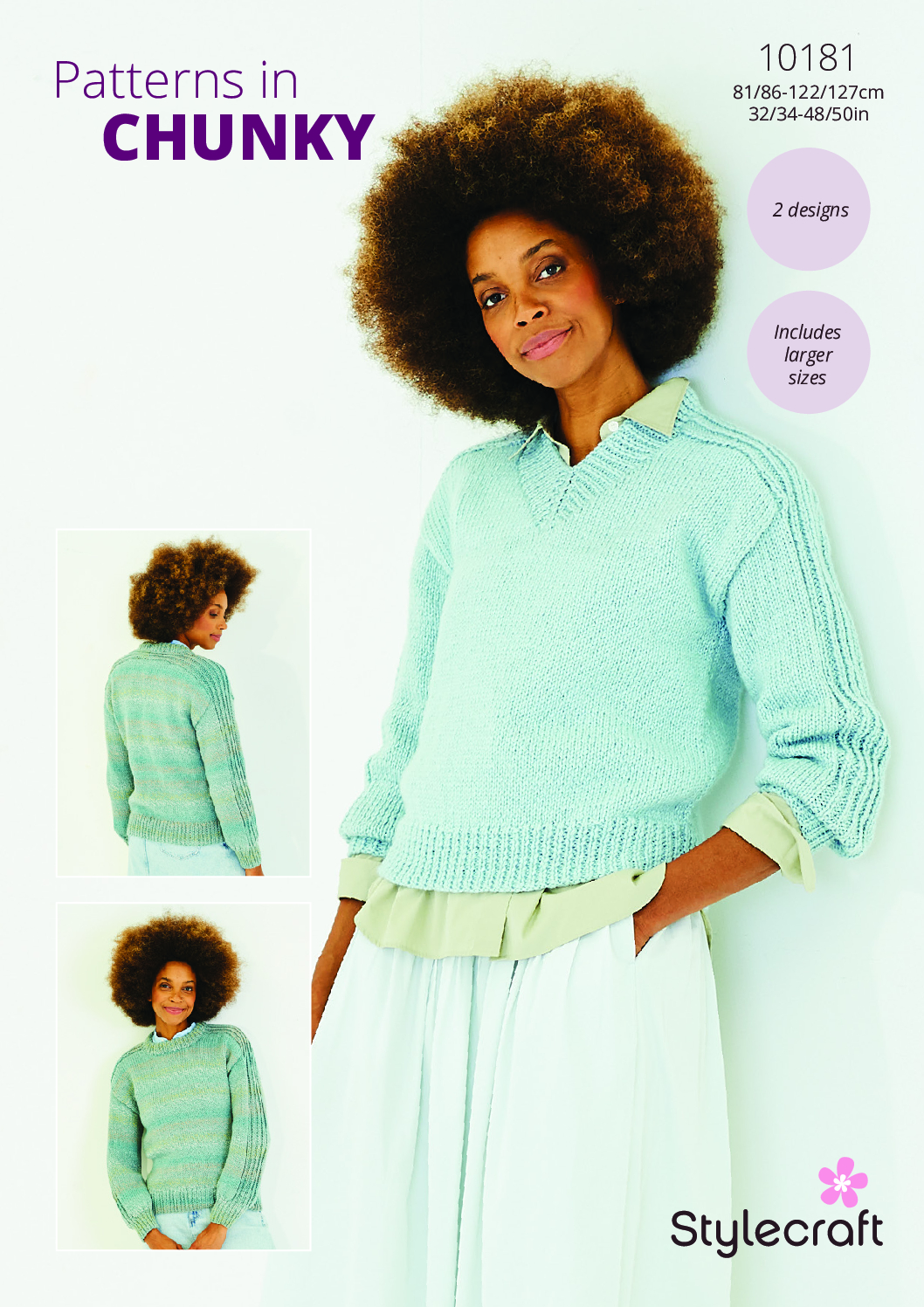 Stylecraft Sweaters in Softie & Moorland Chunky 10181