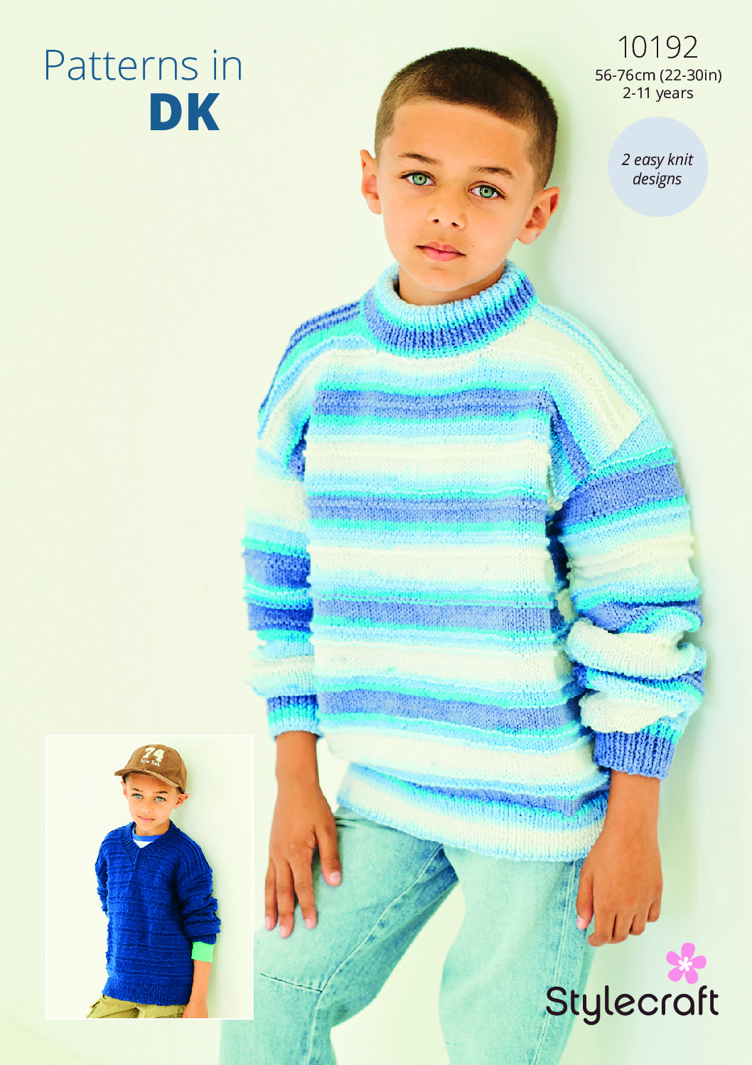 Stylecraft Sweaters in Wondersoft Merry Go Round DK/Special DK 10192