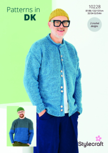 Stylecraft Sweater & Cardigan in Bambino DK & Highland Heathers DK 10228