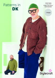 Stylecraft Sweater & Cardigan in Bambino DK & Highland Heathers DK 10230