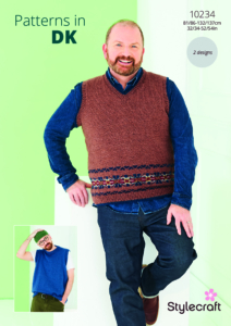 Stylecraft Tank Tops in Bambino DK & Highland Heathers DK 10234