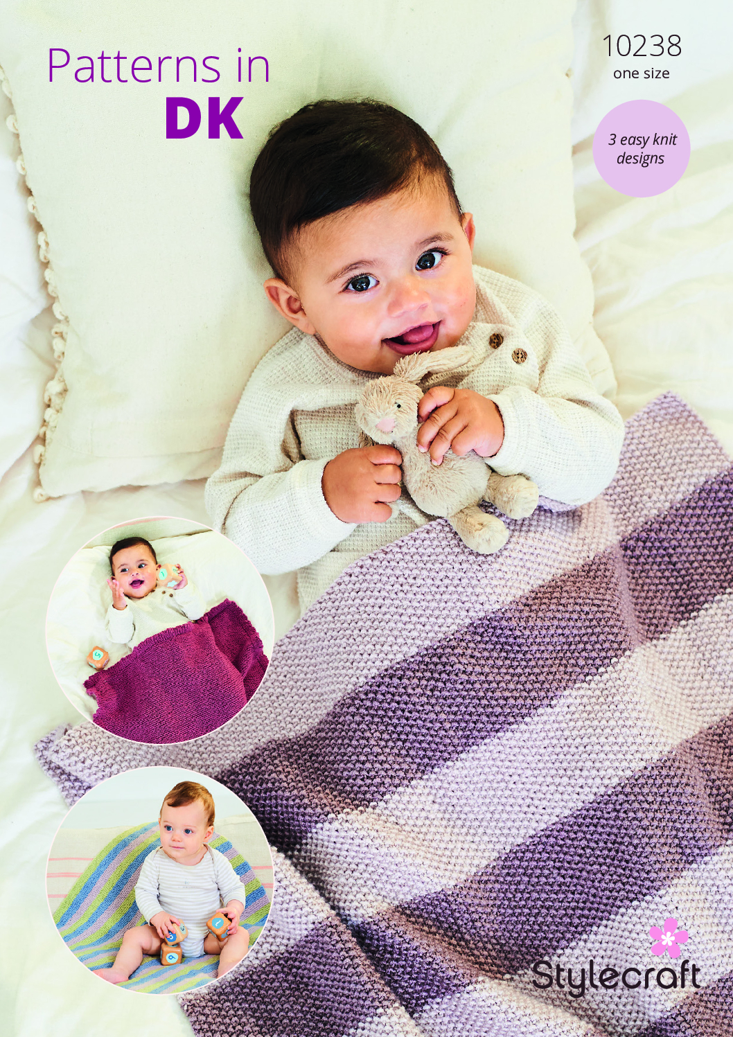 Stylecraft Blankets in Bambino DK 10238