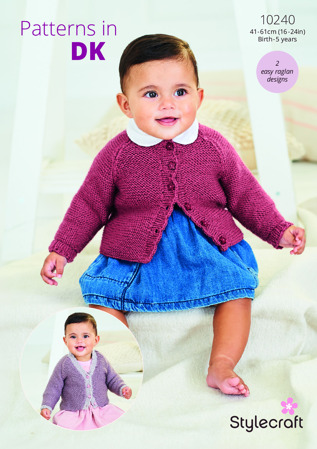 Stylecraft Cardigans in Bambino DK 10240